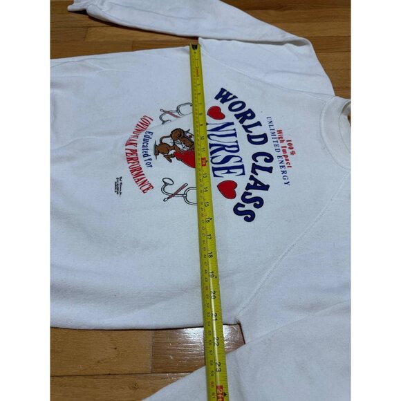 Vintage Hanes Sweatshirts Lot of 2 Nurse & Garner NC Large USA Made Size L - Picture 16 of 16